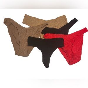 Skims Assorted Underwear Panties LOT OF 5 SZ 4X